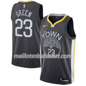 Maillot Homme Golden State Warriors Draymond Green 23 Nike 2017-18 Noir Swingman